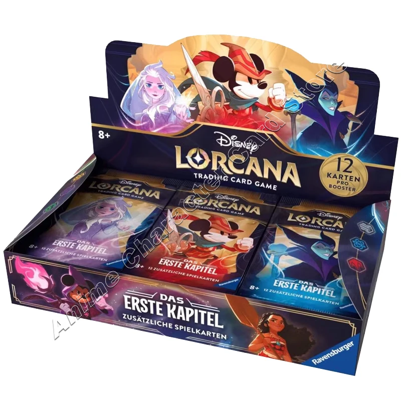 Disney Card TCG English original Lorcana Cards Chapter 1 Flood Origin Ink-Land Ursula Supplement box Child Birthday Hobby Gifts