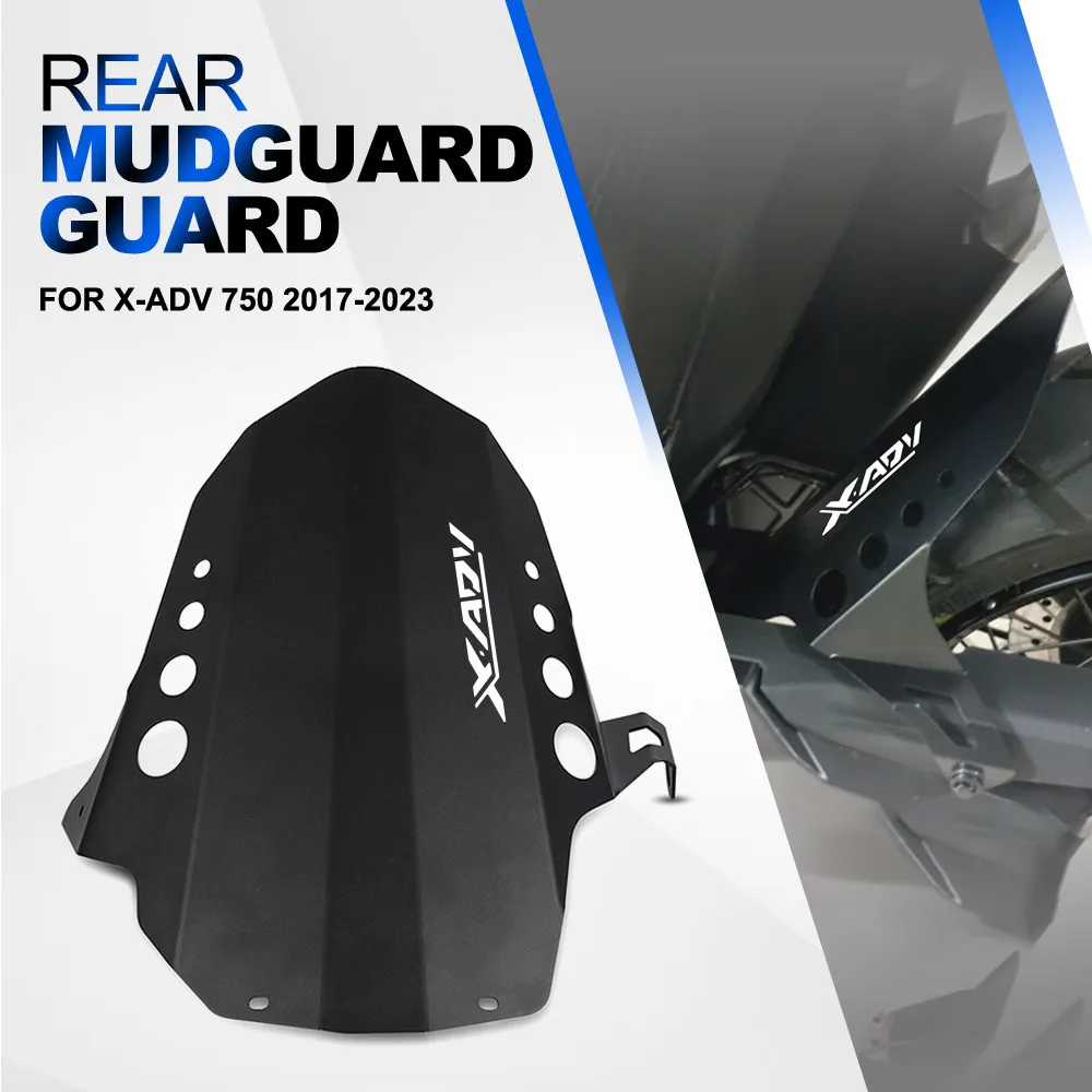 

XADV 750 Rear Hugger Fender Mudguard Extension Mud Flaps For Honda Forza 750 XADV750 X-ADV 750 2021 2022 2023 2024 2025 2026