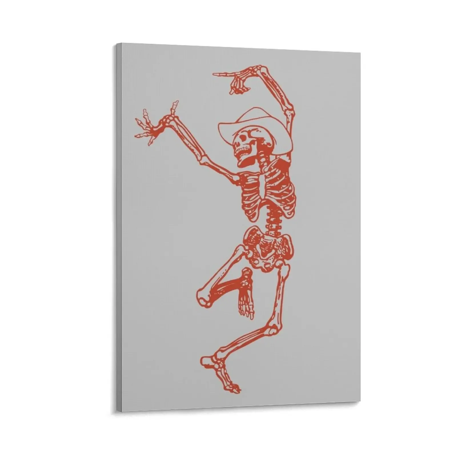 

Cowboy skeleton Canvas Painting anime room decor home decor interior