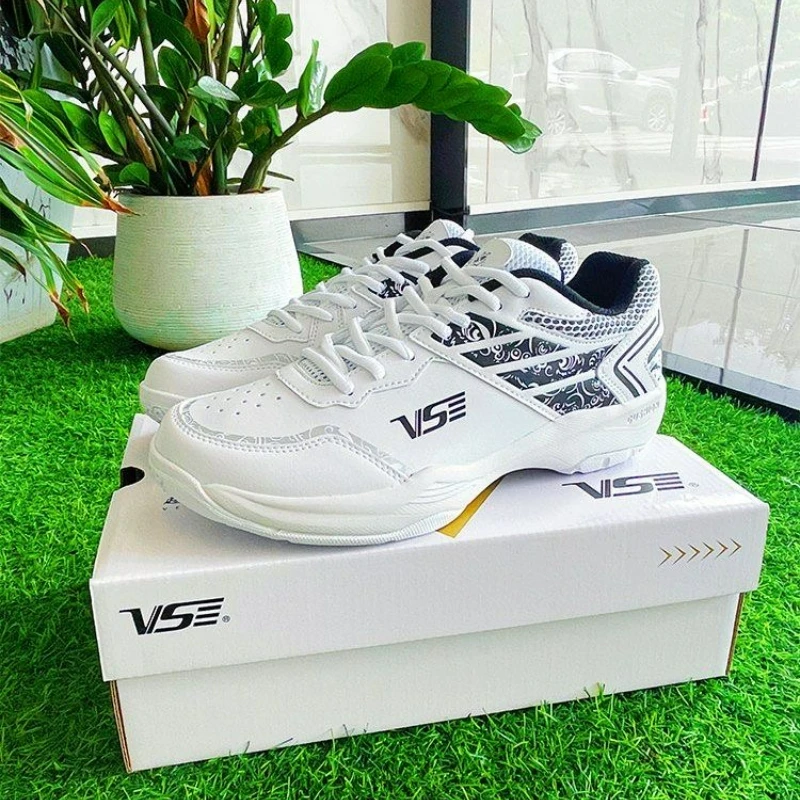 

Новинка 2023 года, обувь для бадминтона, мужские и женские белые кожаные домашние туфли, удобная обувь для настольного тенниса, брендовые кроссовки для пар