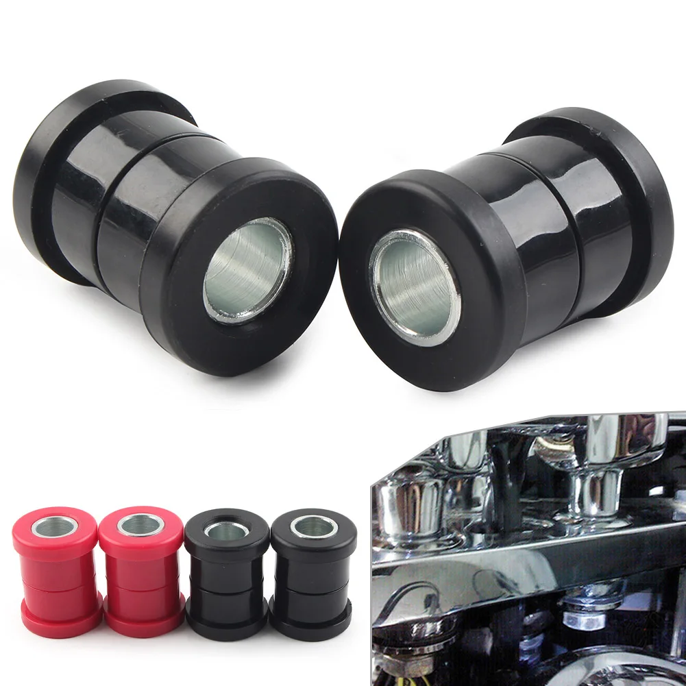 1 par de bujes elevadores de manillar de motocicleta para Harley Sportster Softail Dyna Super Glide FXD FXST FLST FXR