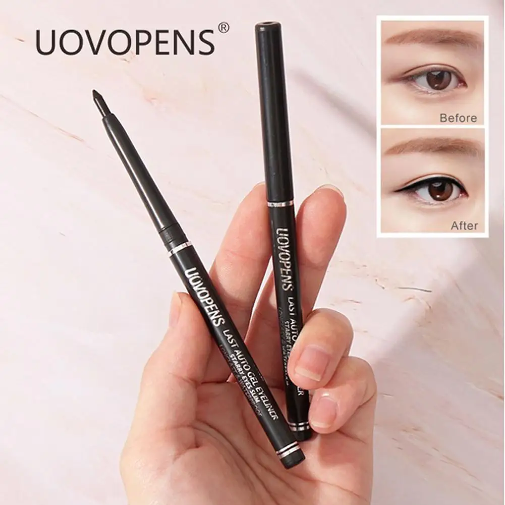 1/2/3pcs Extremely Fine Eyeliner Waterproof And Sweat-proof Makeup Ultrafine Demand Cosmetic Black Thick Girl Eyeliner Faci T2k9