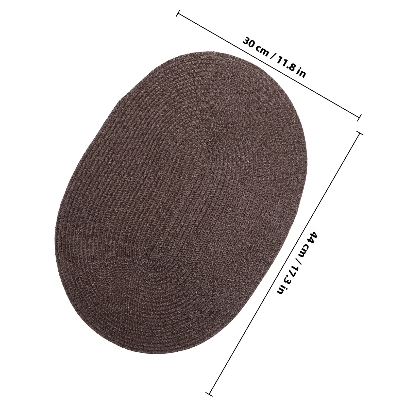 4 قطعة مفرش طاولة الطعام مجموعة المنسوجة مقاومة للحرارة أدوات المائدة حصيرة للمنزل مقهى مطعم استخدام وسادة أدوات المائدة الزخرفية المضادة للانزلاق