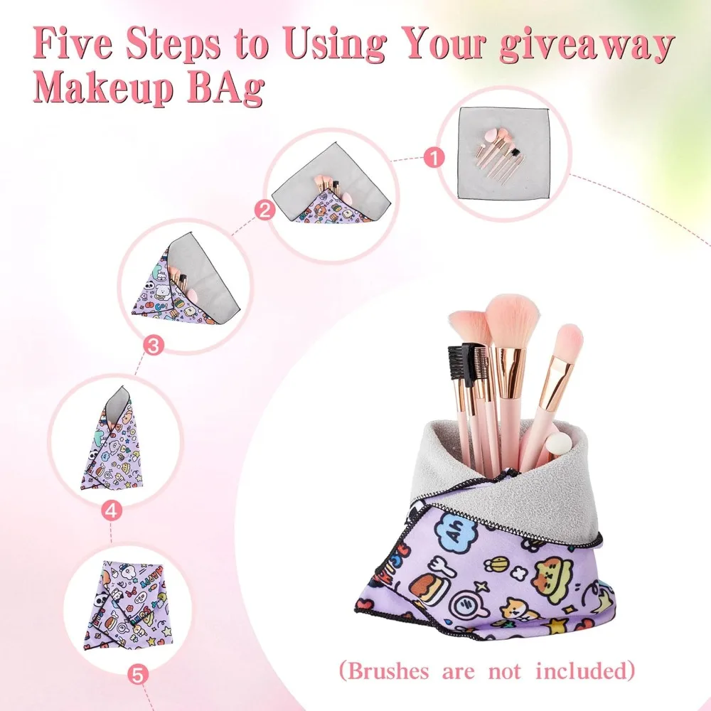 Estuche de maquillaje portátil con espejo, organizador de cosméticos de 2 bandejas, caja de esmalte de uñas de viaje para profesionales de salón