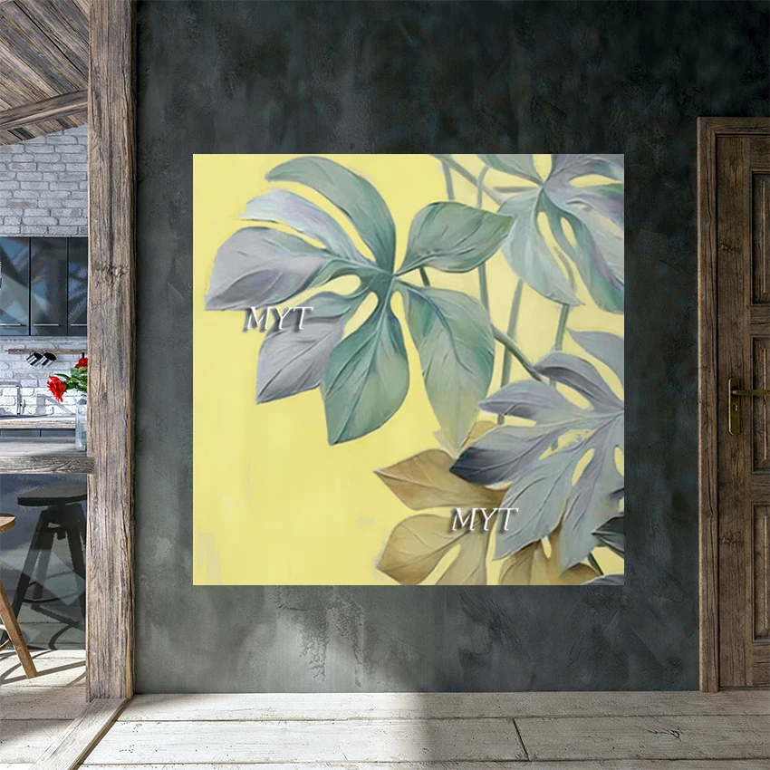 

Абстрактная художественная стена на холсте, новый дизайн, безрамная, акриловая текстура, большая картина для украшения спальни, современные картины маслом