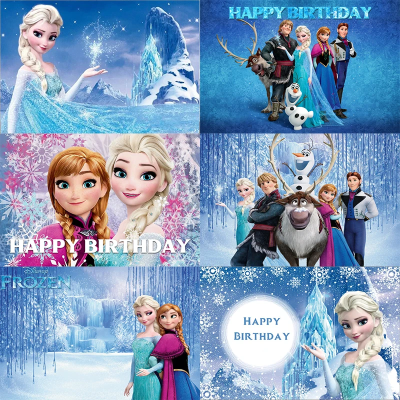 Alles Elsa: Der perfekte Hintergrund für Frozen-Partys und Fotoshoots