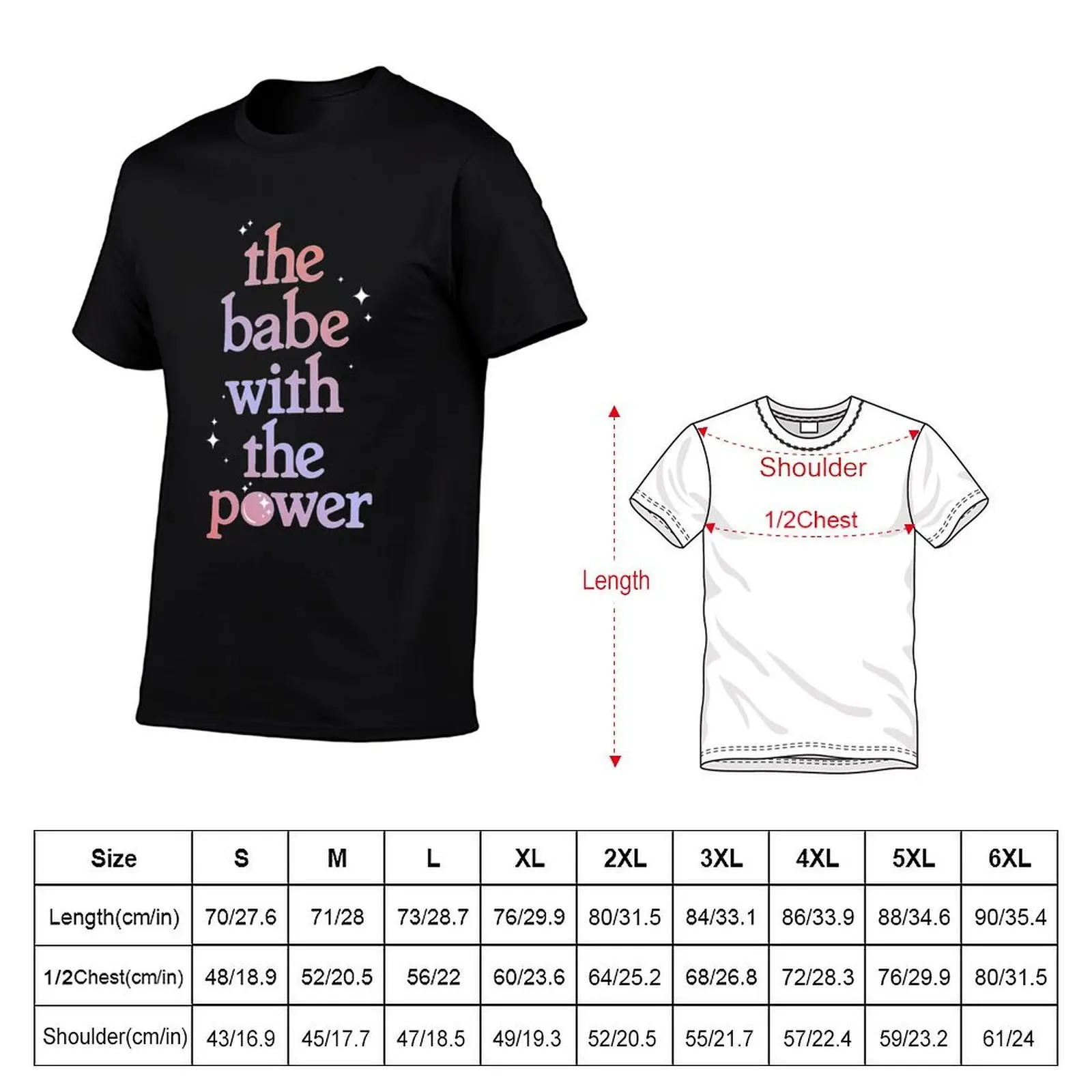 Labyrinth Babe with the Power T-Shirt t shirt custom print t shirt man cotton funny t shirts cotton T-shirt