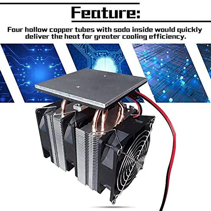 12V 240W Semiconductor Refrigeration Board Refrigerator Refrigeration Board High-Power Auxiliary Computer Cooling Board