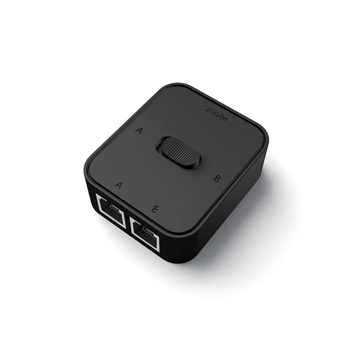 Network Switch Selector para rede interna e externa, 2 portas, RJ45, LAN, CAT6, 1000Mbps, 2 em 1 saída, 1 em 2 fora