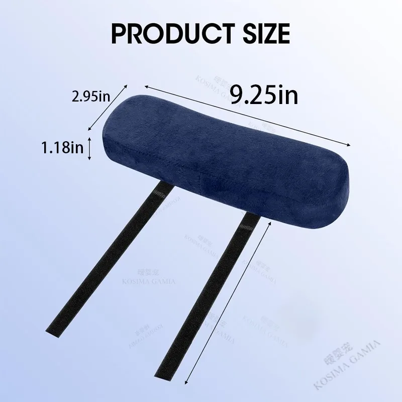 Removable Washable Armrest Cushion 1/2PCS PP Sponge Foam Home Office Gaming Chair Armrest Covers Elbow Pad Non-Slip Comfortable view 4