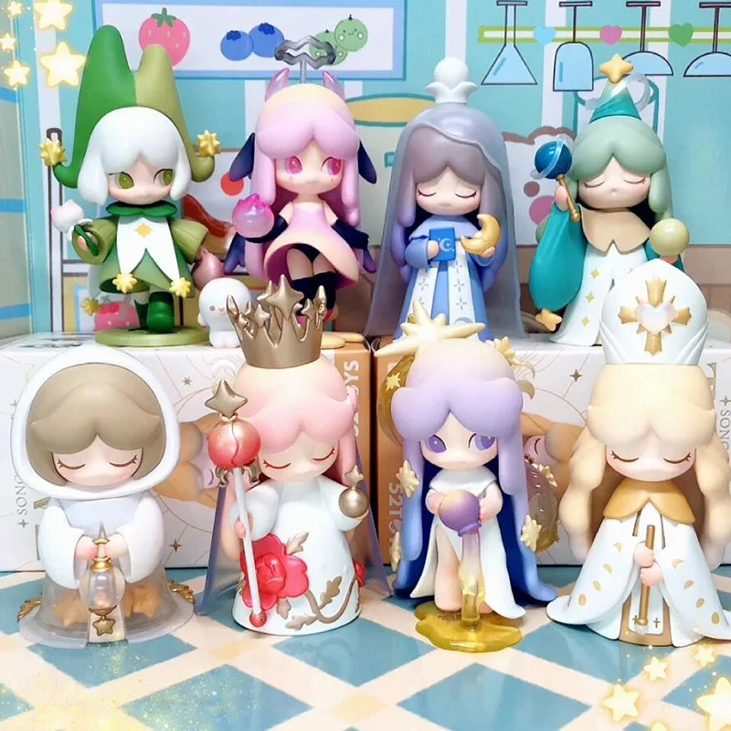 

52TOYS Blind Box Laplly Song of the Tarot, Mystery Box,Cute Action Figure Collectible Toy Desktop Decoration