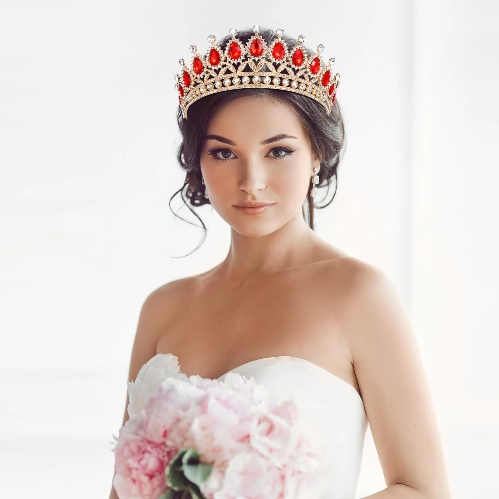 

Tiara Headdress Shining Wedding Birthday Party Crown Hair Accessory for Girls Women Tiara,tiara Headdress