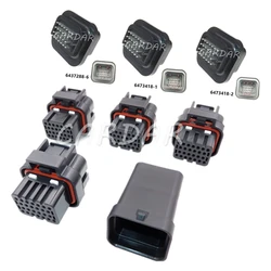 1 Set 26 Pin 1473416-1 1473416-2 3-1437290-7 3-1437290-8 Auto ECU Connector 6437288-6 Car Computer Socket AC Waterproof Plug