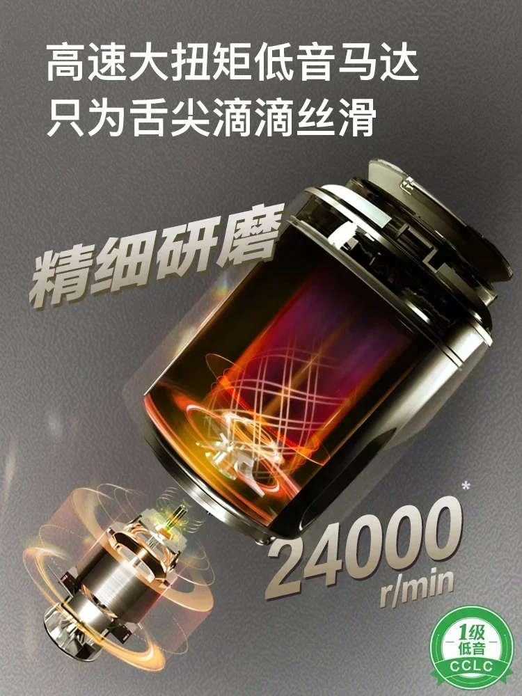 1.2L Home-use Wall  breaking Soymilk Machine Fully  automatic Bass 304 Stainless-steel Liner Filter  free New  model Juicer