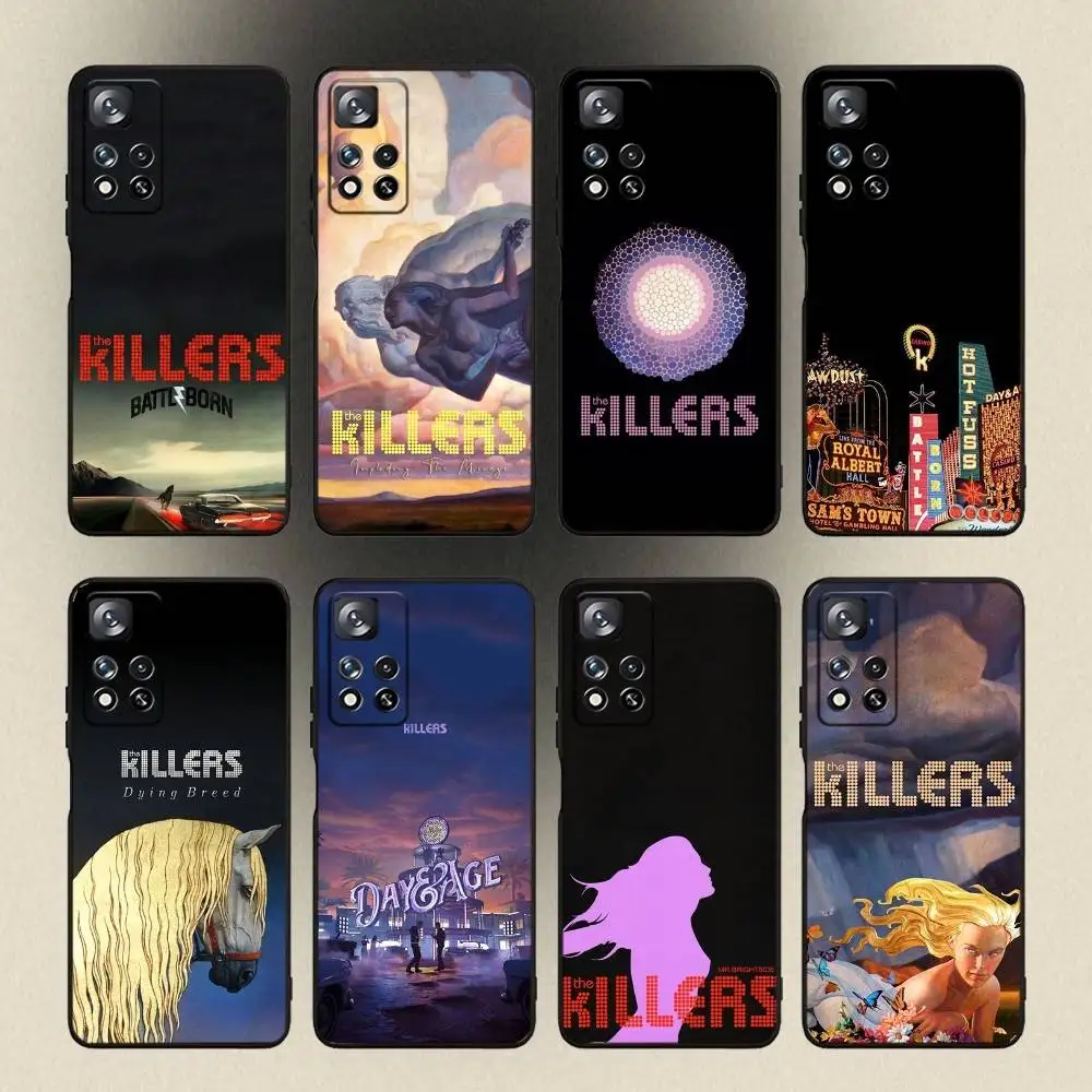 

Band The Killers Phone Case For Samsung Galaxy A20,A21s,A22,A31,A32,A52,A53,A72,73,A80,A91 Soft Black Cover