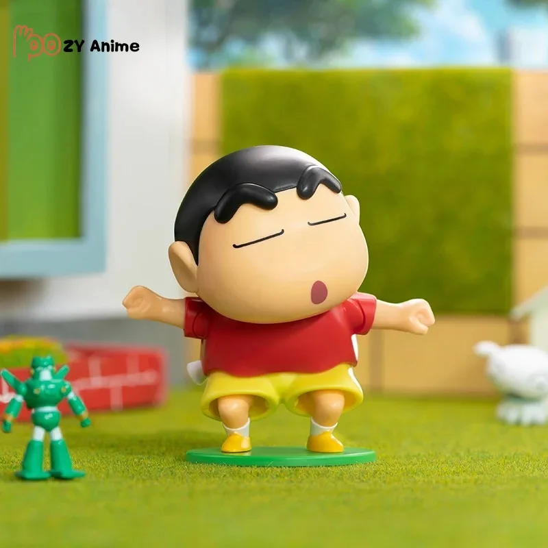 Crayon Shin-Chan Figura De Ação Dinâmica, Anime Modelo Ornamentos, Ornamentos Kawaii, Life Clockwork, Presente Da Coleção, Novo