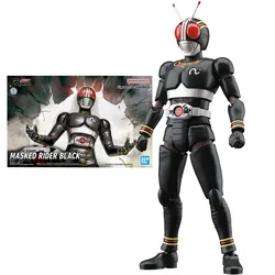 Bandai Original Kamen Rider Model Garage Kit Figure-rise 1/8 Masked Rider Black Anime Action Figure Assembly Model Toys