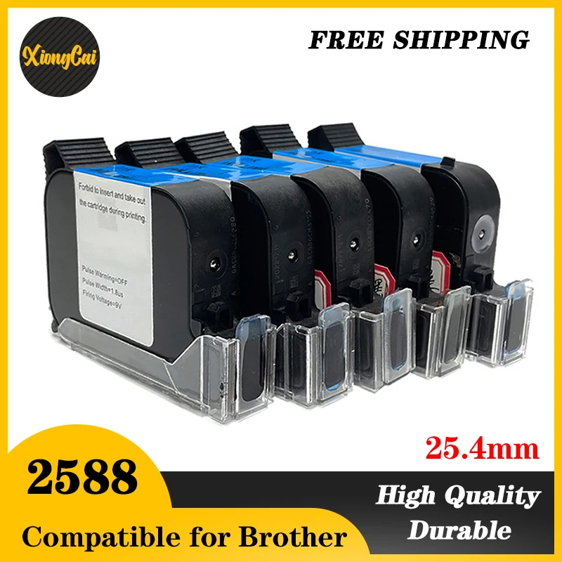 

Eco Solvent Ink Cartridge Compatible 2588 Black Handheld Printer Ink Cartridge For 600DPI Portable Expiry Date 25.4 Inkjet Coder