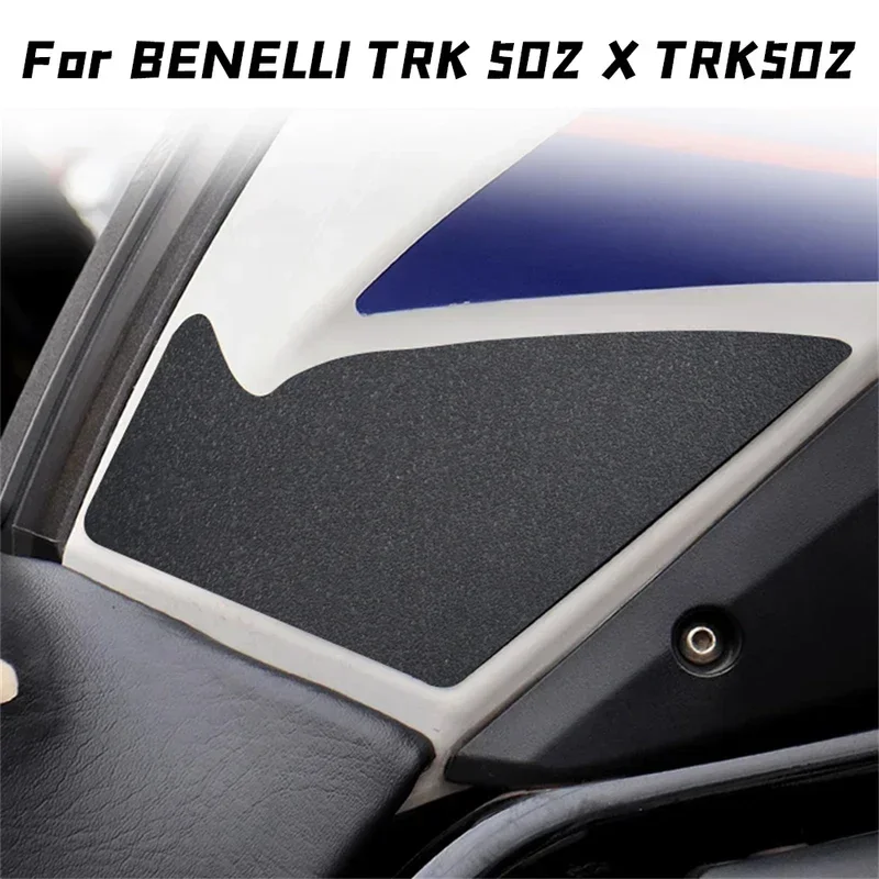 Motorcycle Resin Epoxy Sticker Side Tank Pad Anti Scratch Decal Non-SlipTankPad For BENELLI TRK 502 X TRK502 2017 - 2023