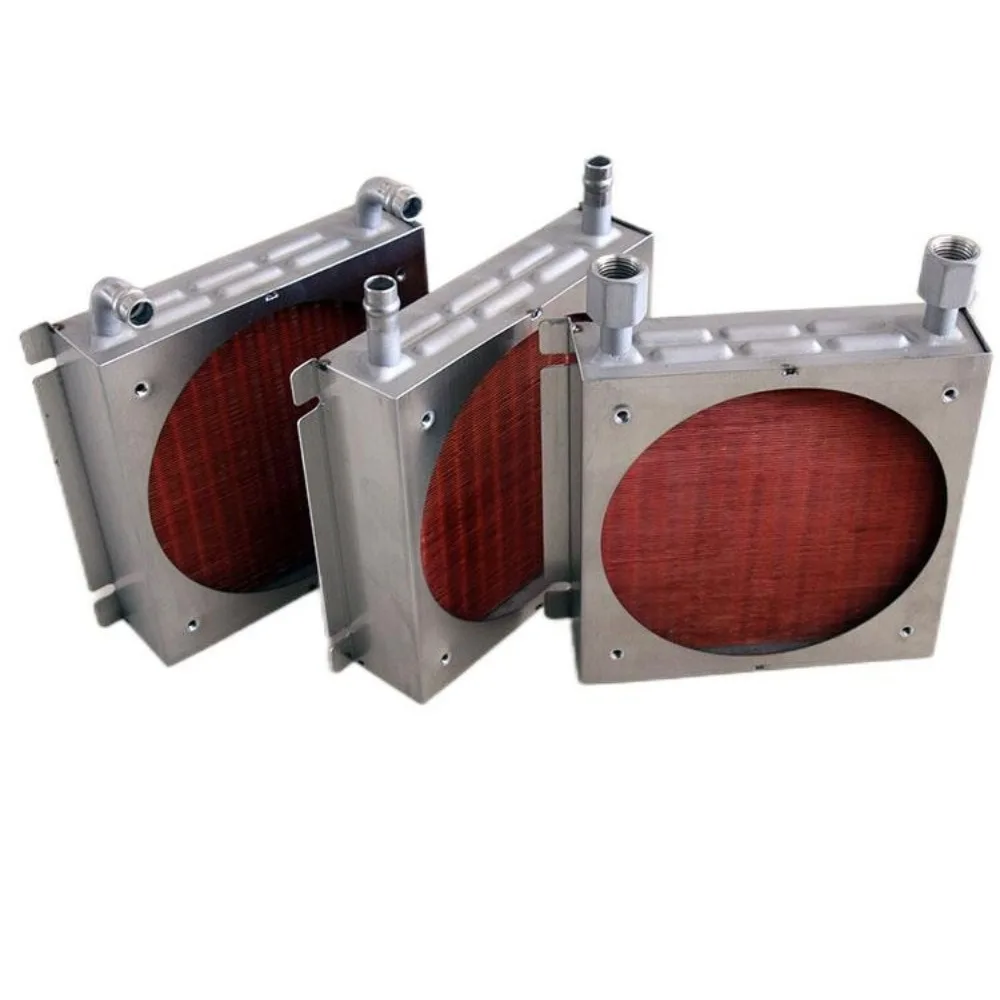High Power Copper Profile Heat Sink for Water Heat Dissipation in Electrolytic Cell Industrial Cooling Equipment