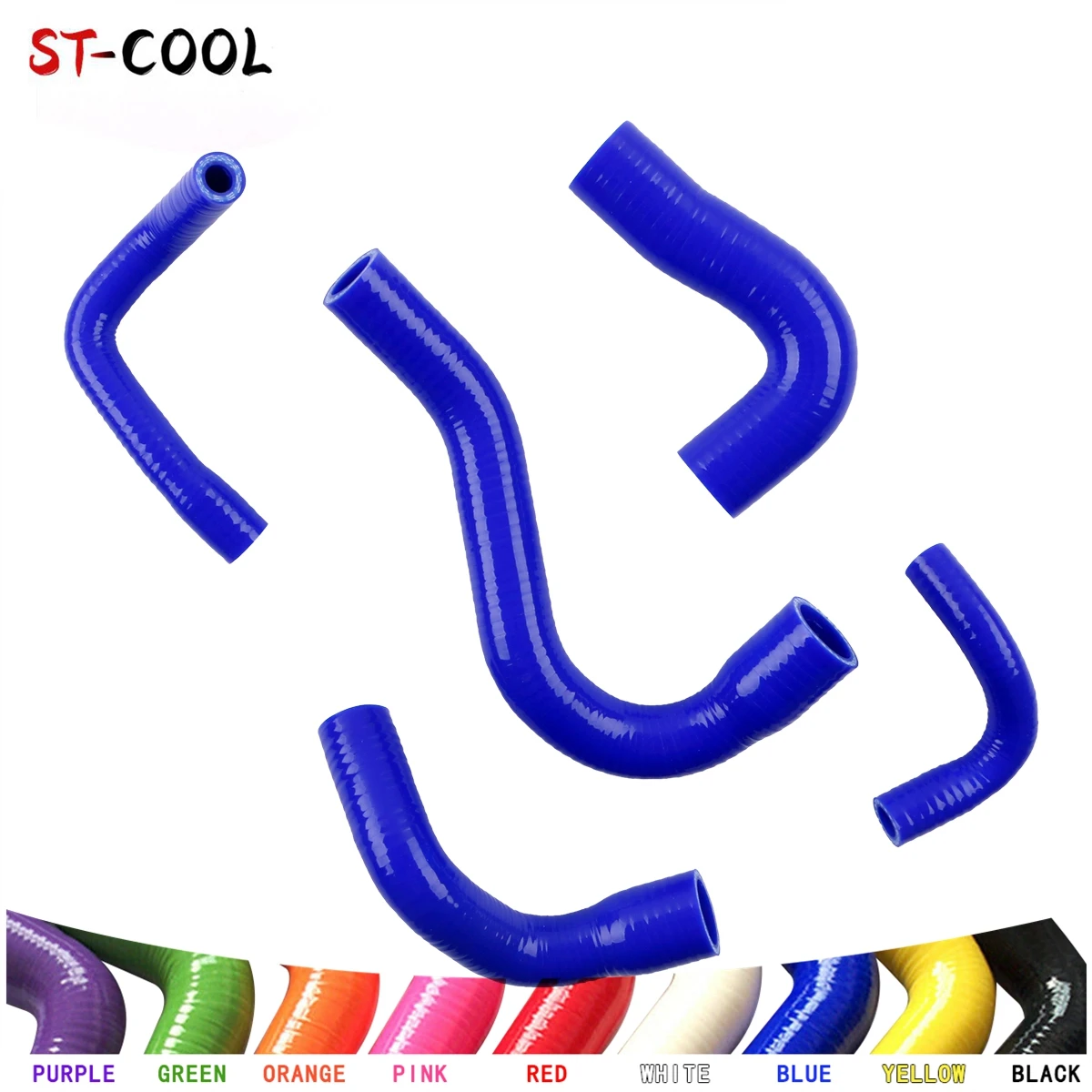 

For Yamaha MT09 FZ09 FJ09 XSR900 Tracer 900 2013-2016 Radiator Hoses Silicone Tubes Kit Piping 5Pcs 11 Colors