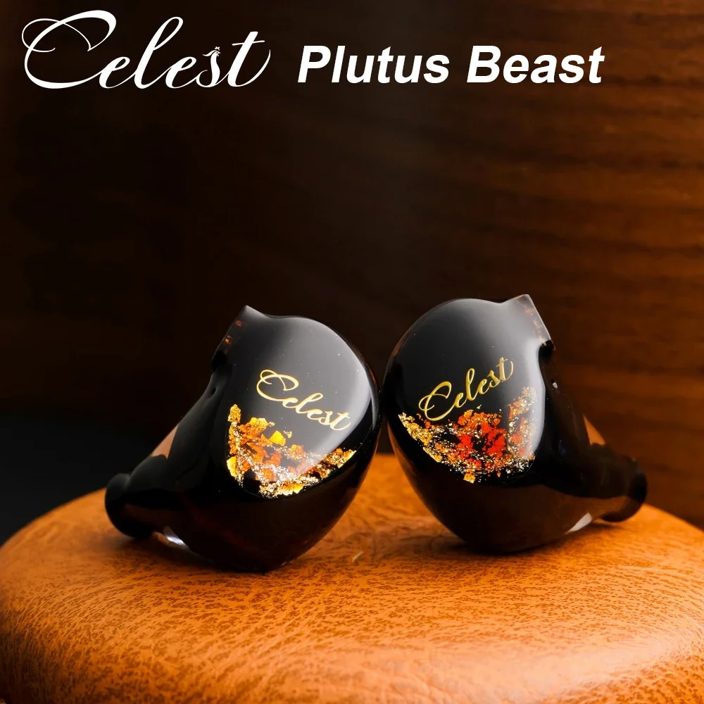 

Kinera Celest Plutus Beast 1 BC+1 BA+1 SPD™ HIFI in-Ear Wired Earphone Monitors Earphones Custom High-frequency BA Driver IEMs