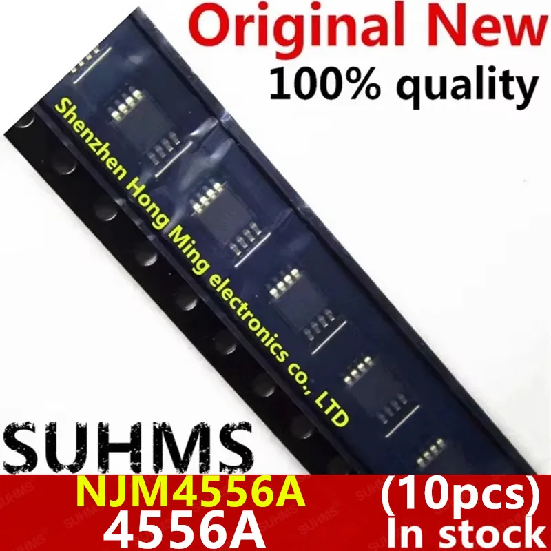 (10 pièces) 100% Nouveau NJM4556A 4556A TSSOP-8