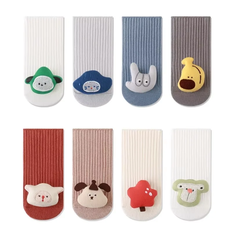 

Infant Baby Socks For Boys Girls Autumn Winter Toddler Newborn Floor Anti Slip Sock With Cartoon Soft Cute Home Kids Boy Socks