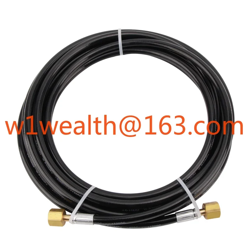 Nitrogen pressure pipe Gongying hose debugging extension pipe 20MPa central air conditioning refrigeration fluorine pipe