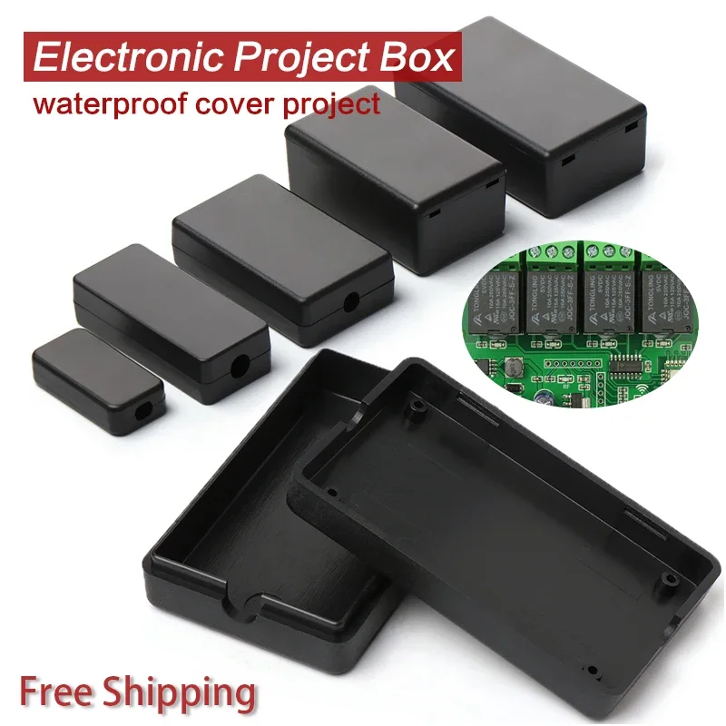 

Electronic Supplies Waterproof ABS Plastic Project Box Storage Case Housing Instrument Case Enclosure Boxes Project box Fuse box