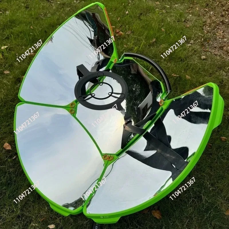 Portable Foldable Outdoor Solar Stove, Removable Solar Cooking Stove for Camping, 1Pc