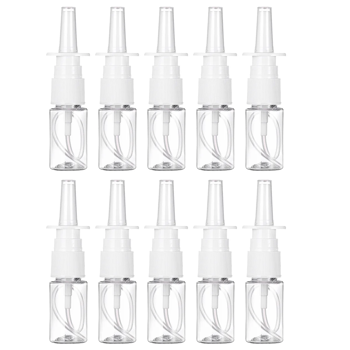 

10 Pcs Portable Spray Bottles Rhinitis Liquid Sprayer Nasal for Direct Container