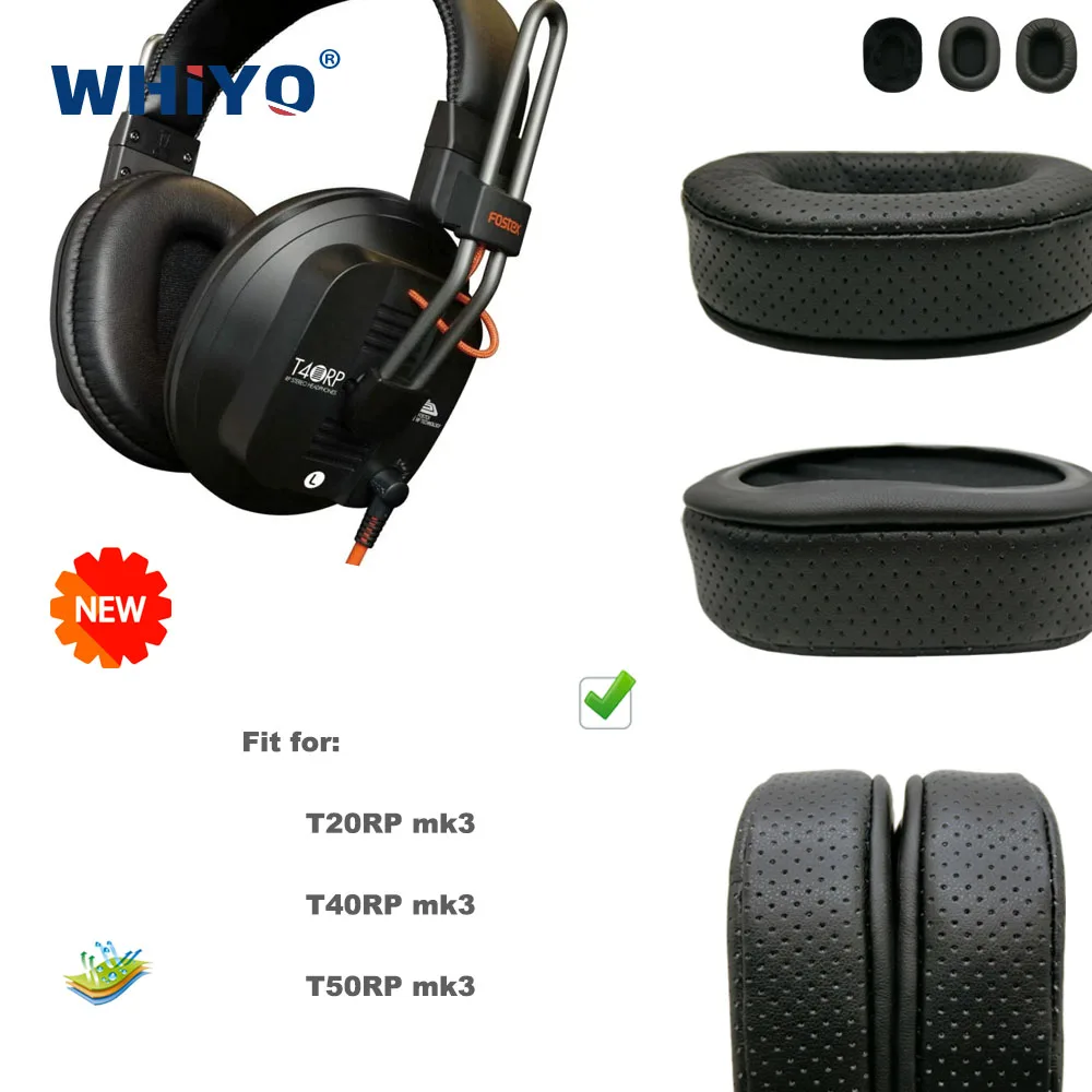 New Upgrade Replacement Ear Pads for T20RP T40RP T50RP mk3 Headset Parts Leather Cushion Velvet Earmuff Earphone Sleeve