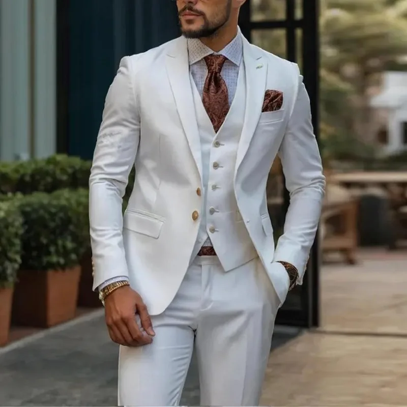 Fashion Business Daily Suit Men Temperament Suit Handsome Gentleman
