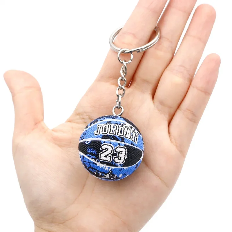 Kobe Curry James Alfabet Brother Basketbal Sleutelhanger Hanger Ornament NBA Trend Blind Box Accessoires