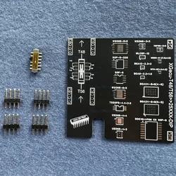 17-w-1 SMD wspornik adaptera SOP8 SOP16 WSON8 TSSOP8 XSON8 DFN8 USON8 WLCSP TDFN8 BGA12 BGA8 BGA24 - DIP8 ani SPI FLASH NAND