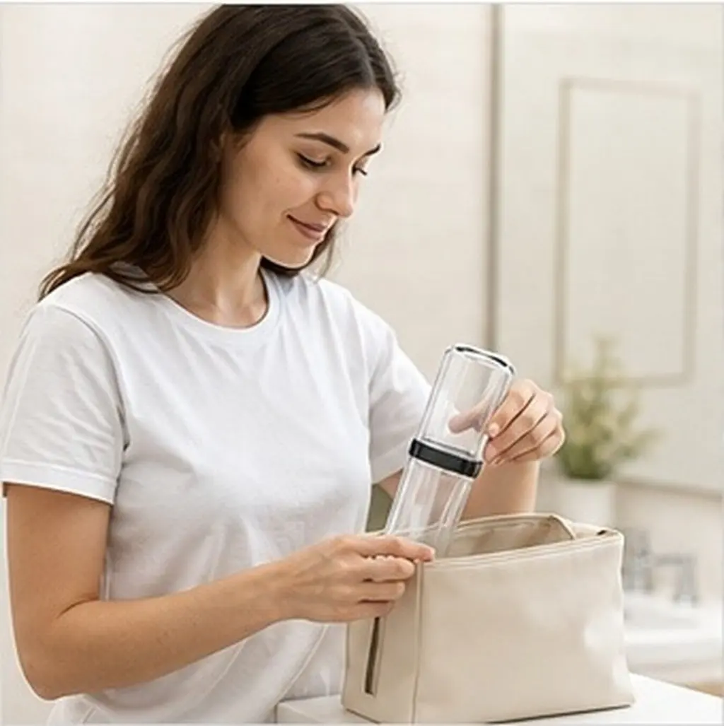 Anti-Drop Portable Toothbrush Storage Box for Travel Toothbrush and Toothpaste Organizer Compact Airtight Travel Bathroom