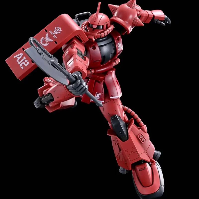 Hg 1/144 Cucuruz Doan Island ZAKU II Char مخصص الميكانيكية التجمع نموذج روبوت عدة عمل أرقام نموذج تزيين العصرية اللعب الهدايا