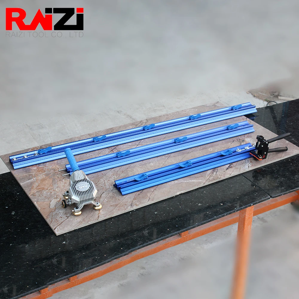 Raizi 2300mm/3400mm Slim System Connectable Manual Tile Cutter for Large Format Tile Slab Ceramic Hand Tile Cutting