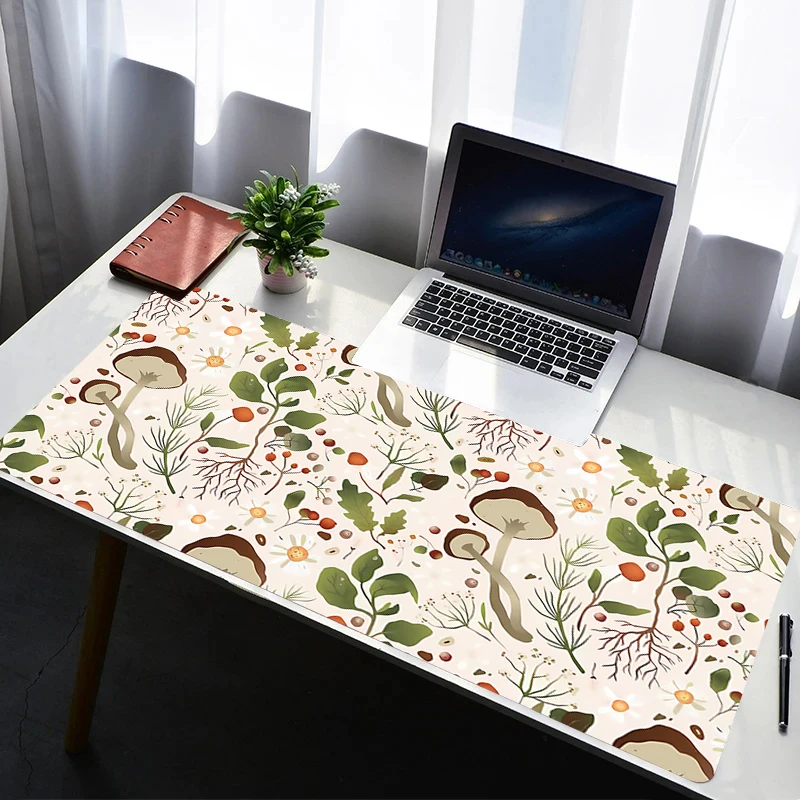 Mouse Pad PC Accessories Mousepad Laptop Non Slip Extended Pad Psychedelic Mushrooms Rubber Keyboard Pad Desk Gaming Mouse Mat