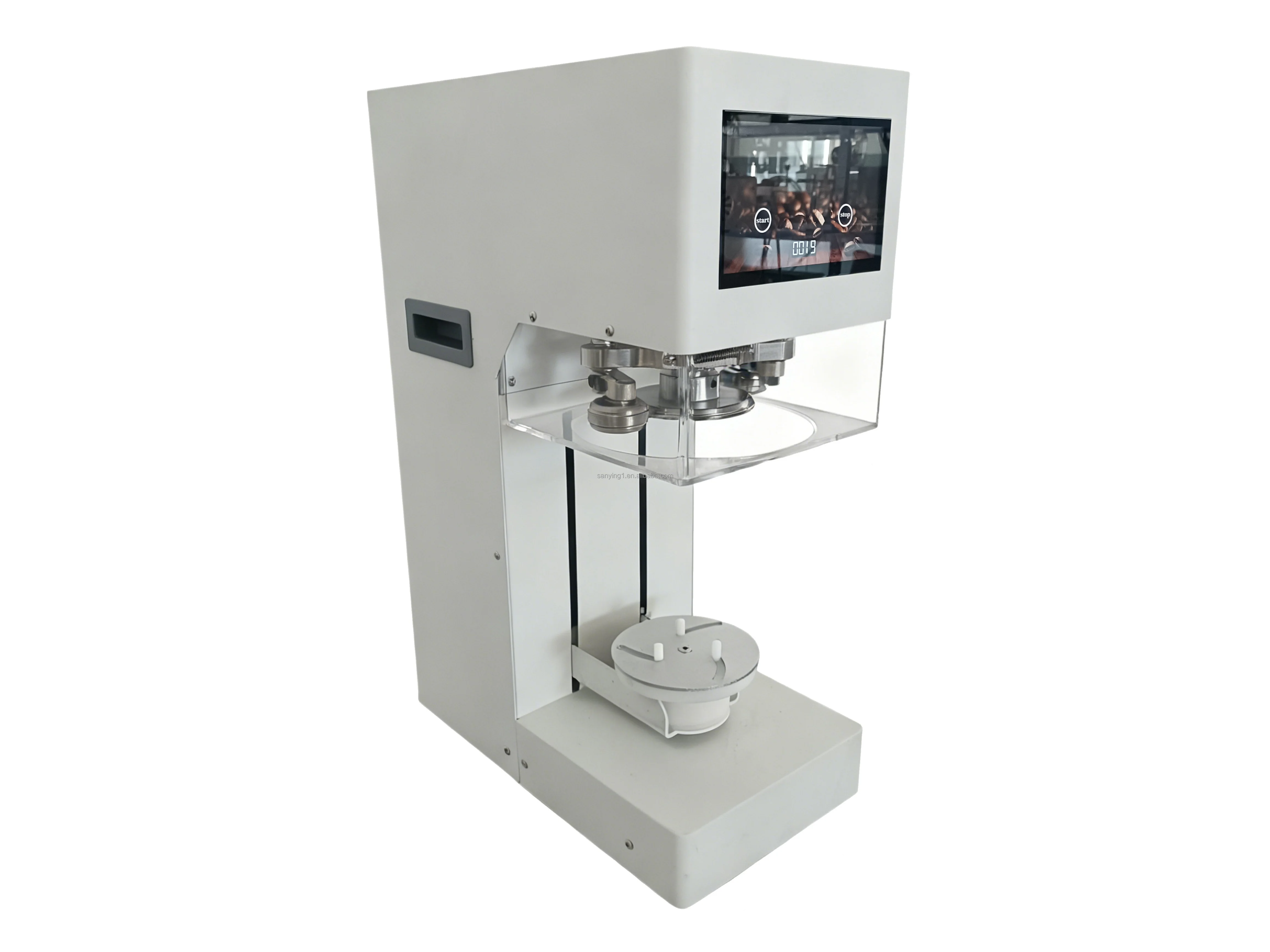 Automatic Commercial Can Seaming Machine Aluminum Tin Can Sealer For Milk Tea Coffee Beverage Packaging