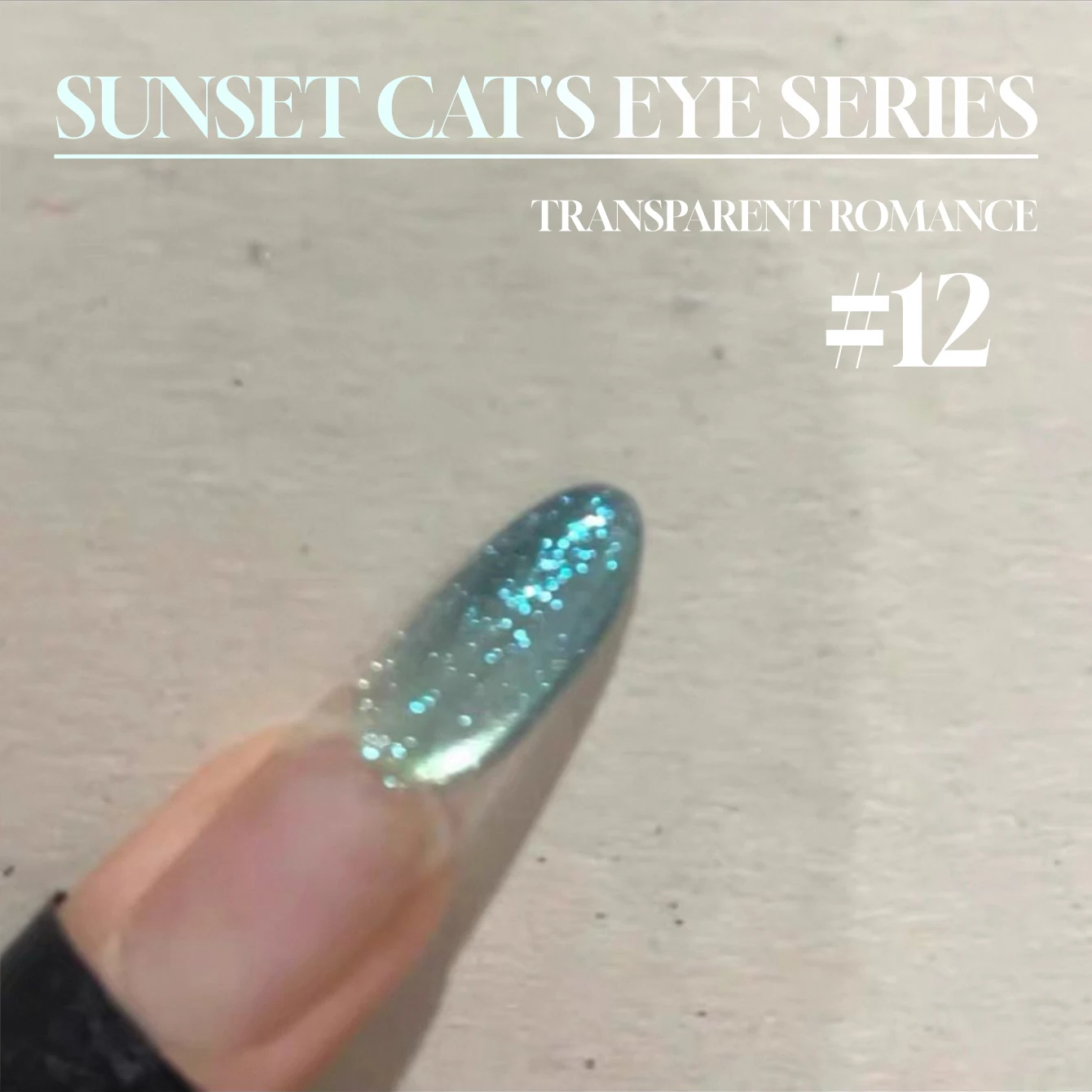 MIANEL 12ML 1-12 pezzi Autunno Unghie Cat Eye Gel Smalto per unghie 2025 luoriyuhui Ice Clear Smalto per unghie Unghie verdi Unghie natalizie