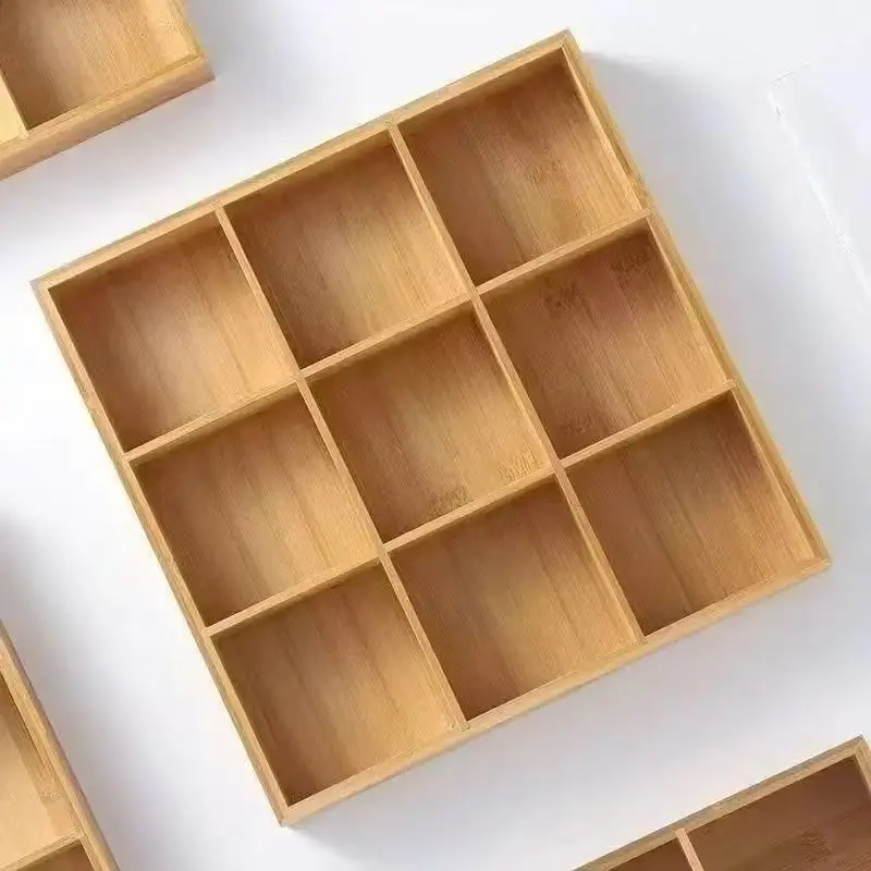Chinese Style Puer Small Tea Cake Nine Grid Tray Pu'er Various Types Combinations 5gX5g Shu/Raw Puerh Home Storage Box Reuse DIY