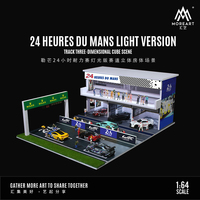 MoreArt/TimeMicro 24 Hours of Le Mans Light Version Track diorama scene