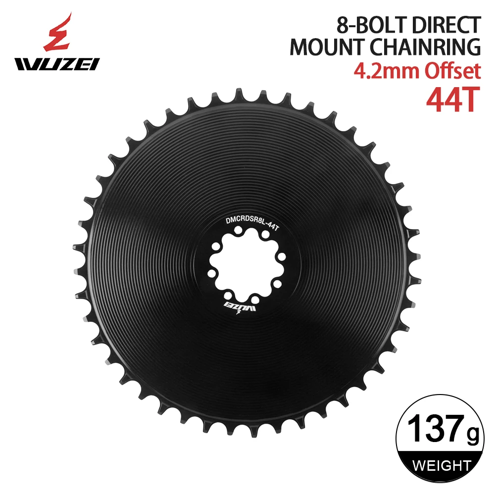 8 Bouten Direct Mount Kettingblad voor SRAM AXS Force Rood 40 42 44 46 T 48 T 8 Bolt smalle Brede Kroon Racefiets Kettingwiel - afbeelding 1