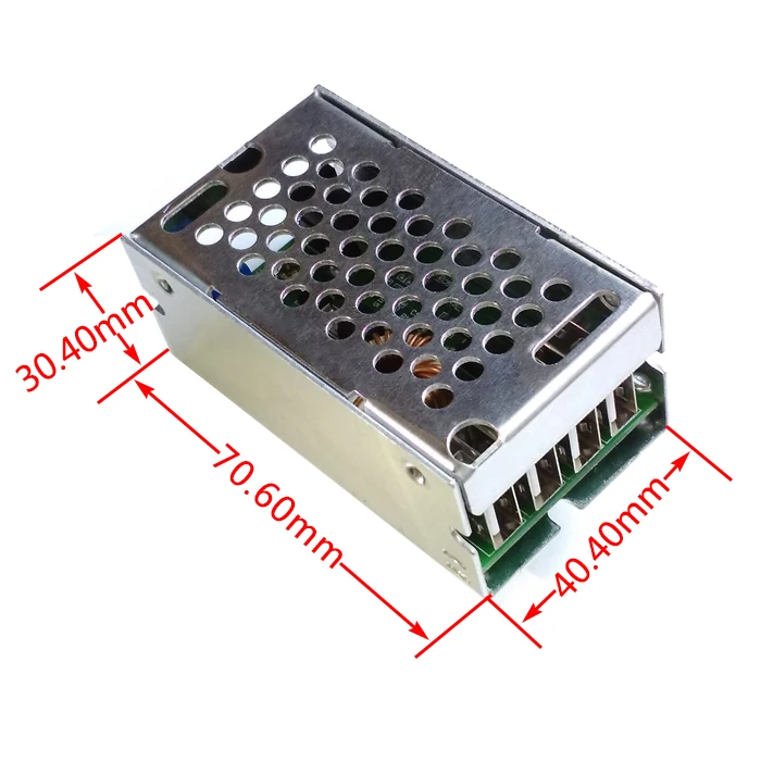 

DC-DC buck power supply module 24v / 12V to 5V 5A power converter better than LM2596S metal shell