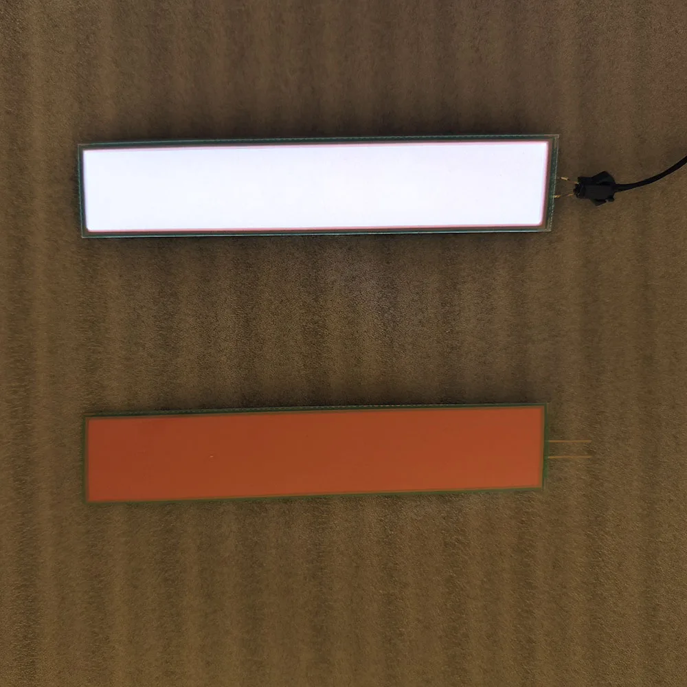 15cm x 3cm Green color EL Panel Electroluminescent Sheet LCD Backlight machine And Equipment EL Foil Lighting Paper
