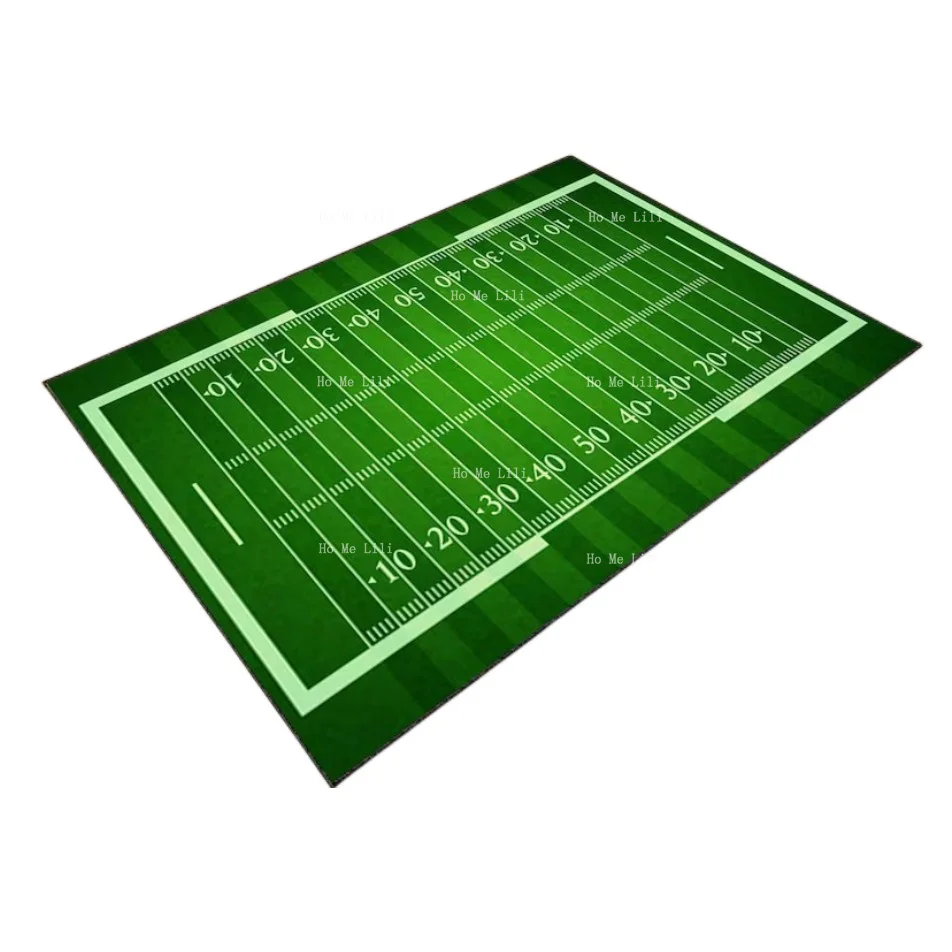 

American Football Field Carpet Children's Room Decoration Office Footcloth Make Your More Sophisticated