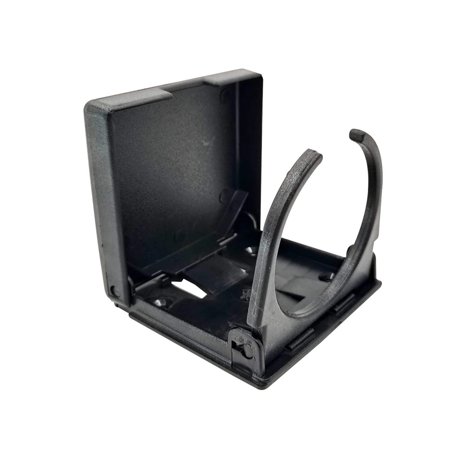 ISURE MARINE Universal Black Nylon Adjustable Folding Cup Holder Beverage Rack Beverage Cup Holder Marine Cup Holder