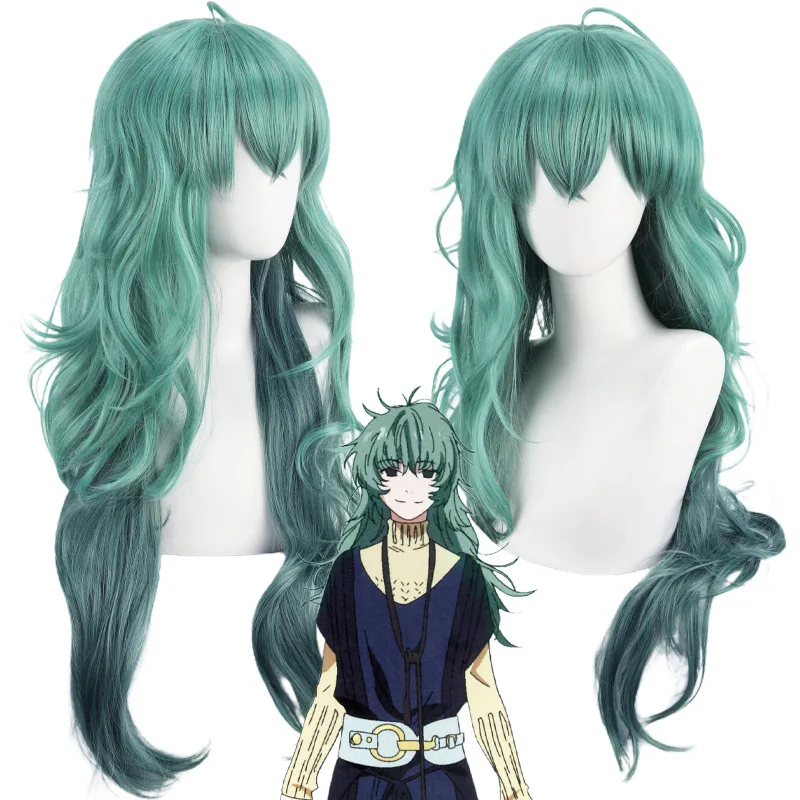

Gradient Synthetic Cosplay Wig for Izumi Inspired Character, Anime Short Hair, Mantis Top, Natural Scalp, Party Costume